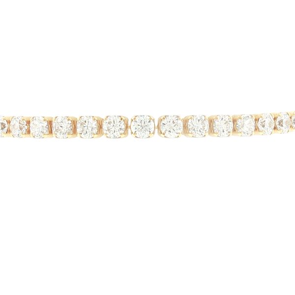 Brilliant Sparkle in a Classic Tennis Style.-Ellera Grande Bracelet in Yellow Image 2 Bryan Jewelry Prattville, AL