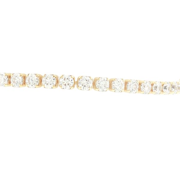 Brilliant Sparkle in a Classic Tennis Style.-Ellera Grande Bracelet in Yellow Image 3 Bryan Jewelry Prattville, AL