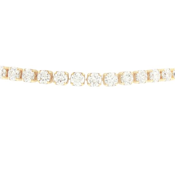 Brilliant Sparkle in a Classic Tennis Style.-Ellera Grande Bracelet in Yellow Bryan Jewelry Prattville, AL