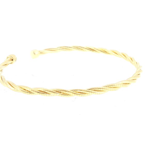 Tightly Twisted Cable Cuff Bracelet Image 2 Bryan Jewelry Prattville, AL
