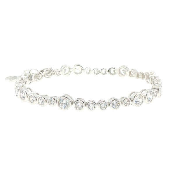 Sardinien Altro CZ Bracelet in Sterling Silver Image 2 Bryan Jewelry Prattville, AL