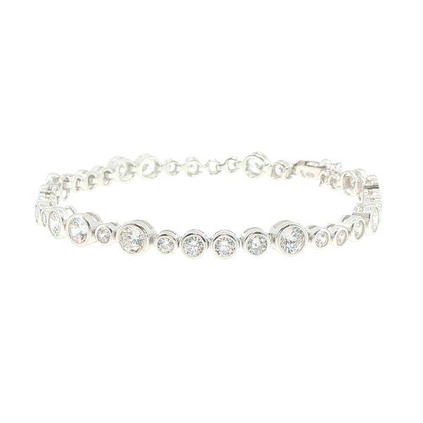 Sardinien Altro CZ Bracelet in Sterling Silver Image 3 Bryan Jewelry Prattville, AL