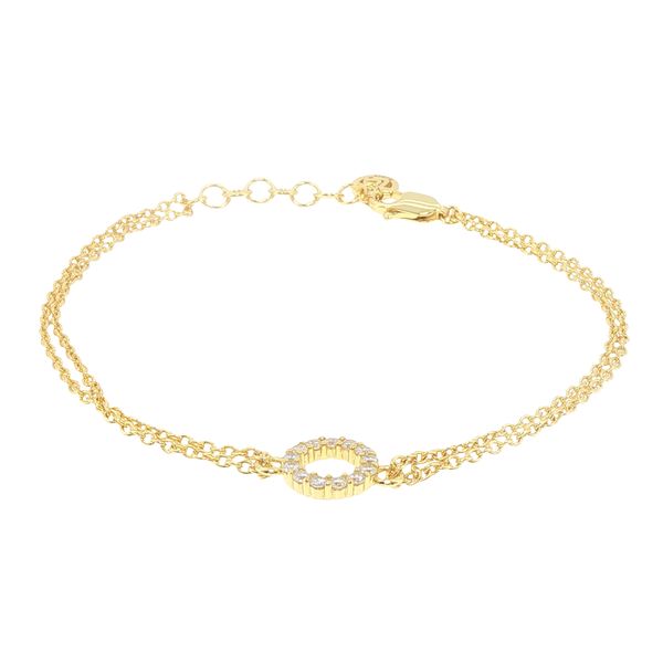 Biella Gold-Plated CZ Bracelet Bryan Jewelry Prattville, AL