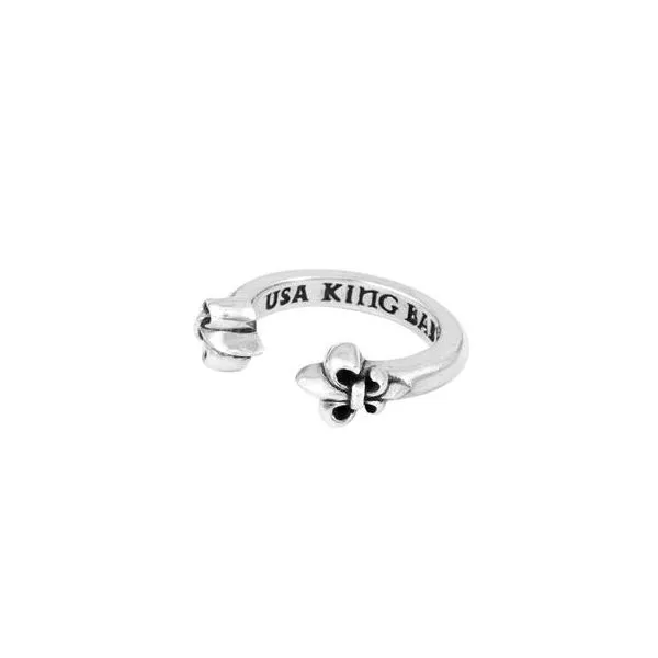 Open Ring with Fleur De Lis Bryan Jewelry Prattville, AL
