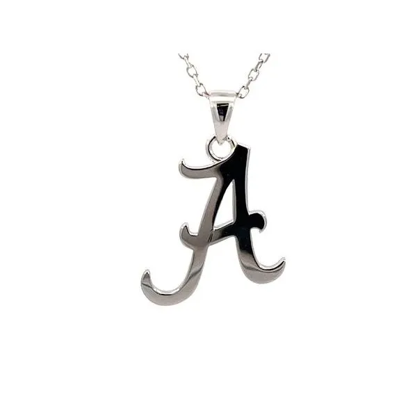 Script A Pendant in sterling silver Bryan Jewelry Prattville, AL
