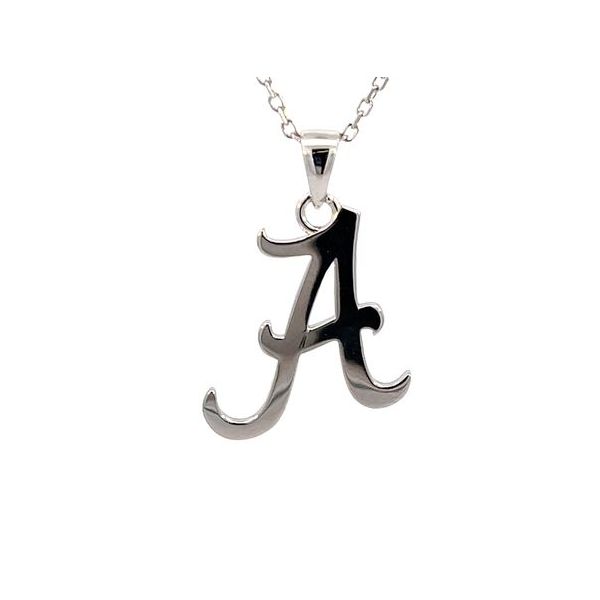 Script A Pendant in sterling silver Bryan Jewelry Prattville, AL