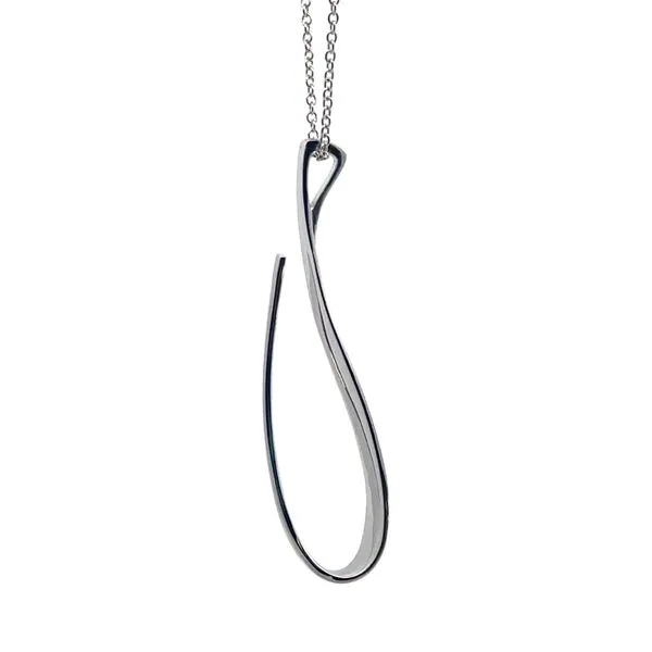 Joryel Vera Modern Oval Shaped Pendant Image 3 Bryan Jewelry Prattville, AL