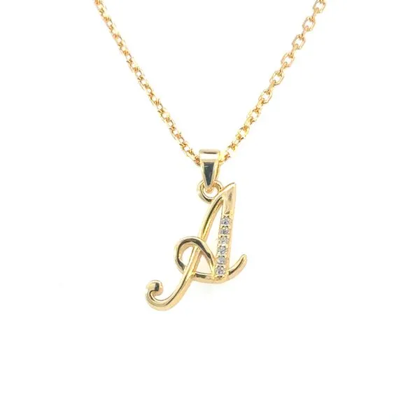 Script initial pendant Bryan Jewelry Prattville, AL