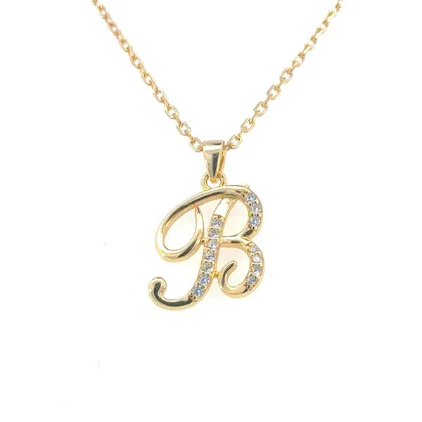 Script initial pendant Bryan Jewelry Prattville, AL