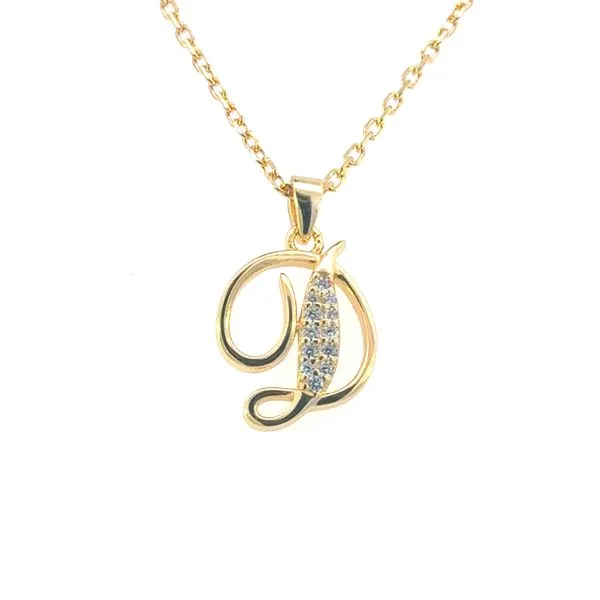 Scipt initial pendant Bryan Jewelry Prattville, AL