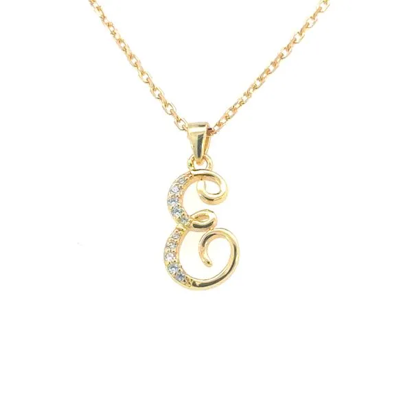 Script initial pendant Bryan Jewelry Prattville, AL
