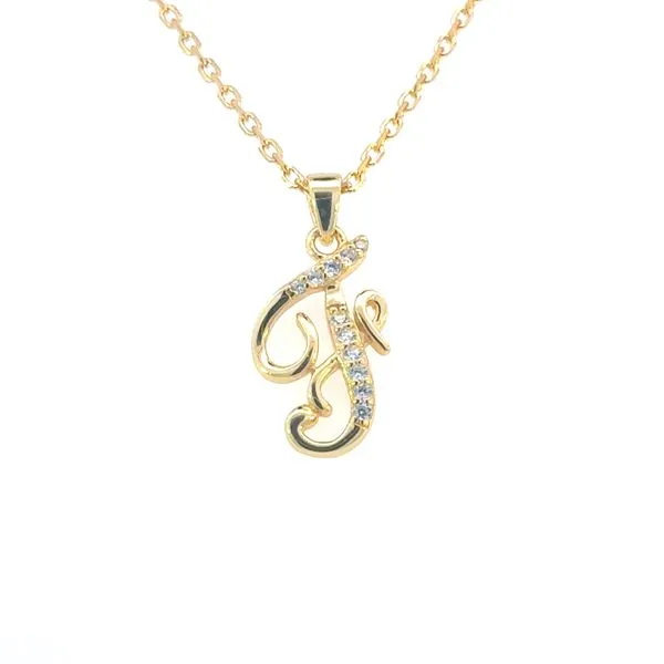 Script initial pendant Bryan Jewelry Prattville, AL