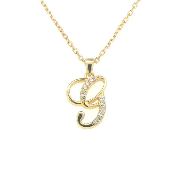 Script initial pendant Bryan Jewelry Prattville, AL