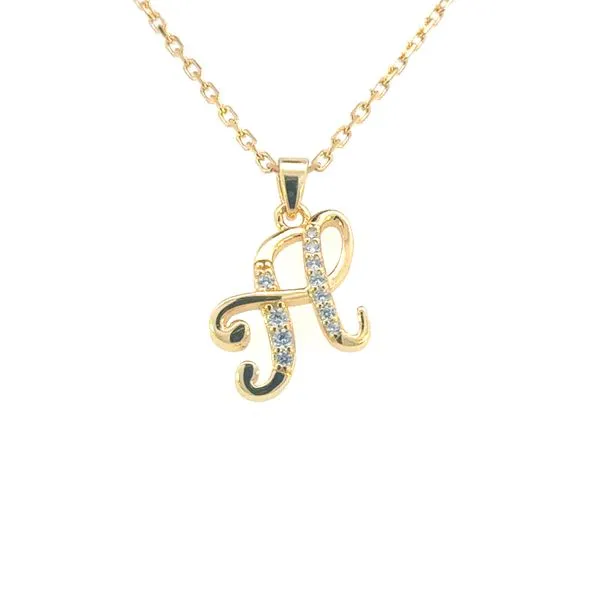 Script initial pendant Bryan Jewelry Prattville, AL