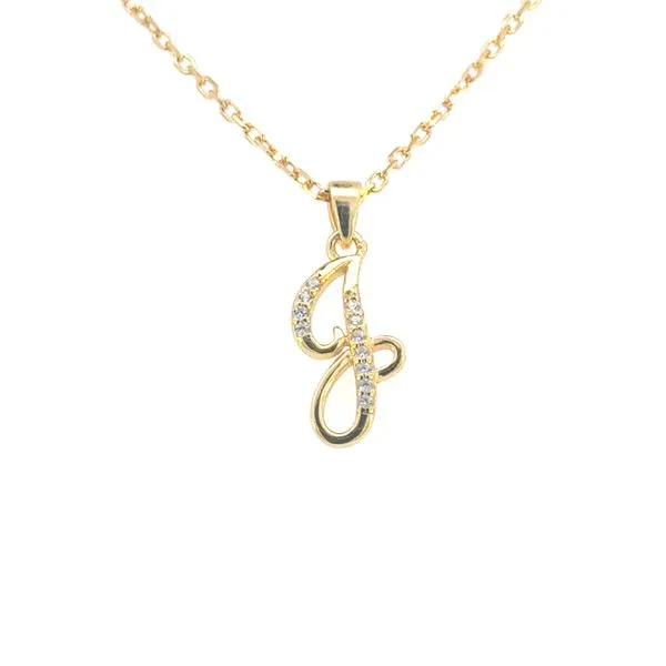 Script initial pendant Bryan Jewelry Prattville, AL