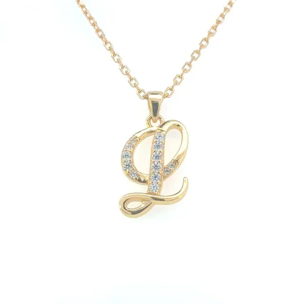 Script initial pendant Bryan Jewelry Prattville, AL