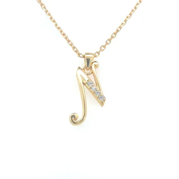 Script initial pendant Bryan Jewelry Prattville, AL