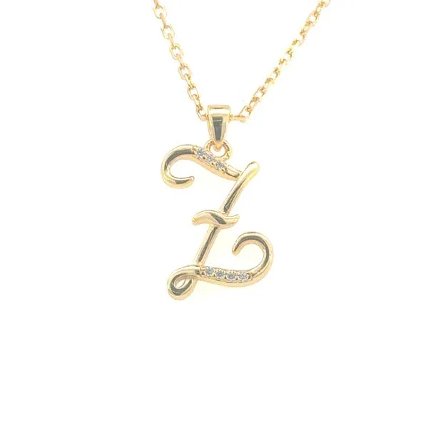 Script initial pendant Bryan Jewelry Prattville, AL