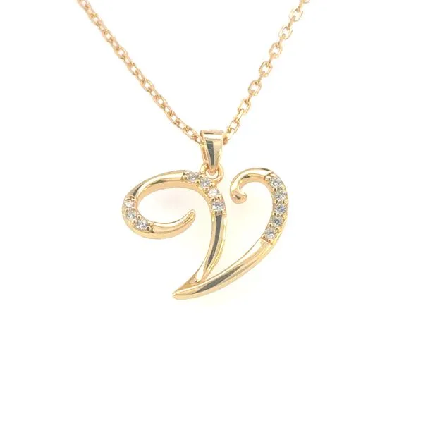 Script initial pendant Bryan Jewelry Prattville, AL