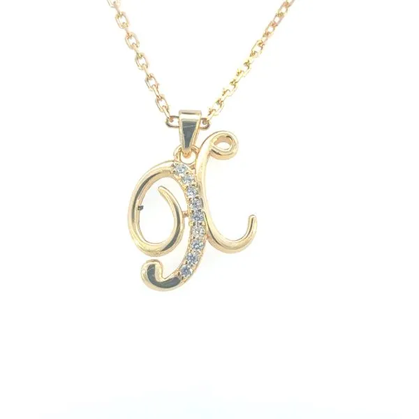 Script initial pendant Bryan Jewelry Prattville, AL