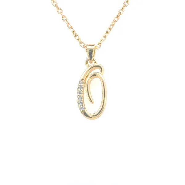 Script initial pendant Bryan Jewelry Prattville, AL