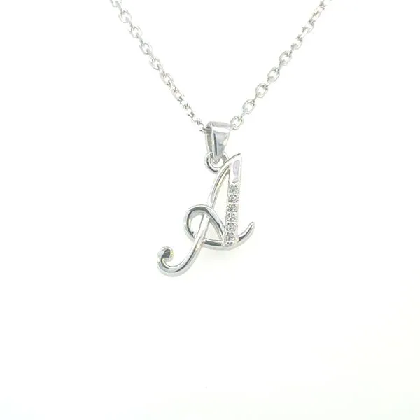 Script initial pendant Bryan Jewelry Prattville, AL