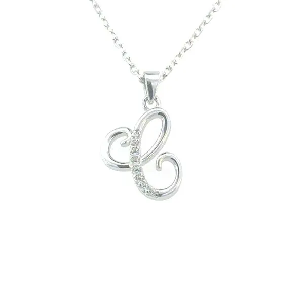 Script initial pendant Bryan Jewelry Prattville, AL