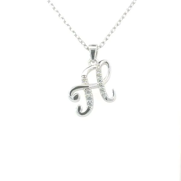 Script initial pendant Bryan Jewelry Prattville, AL