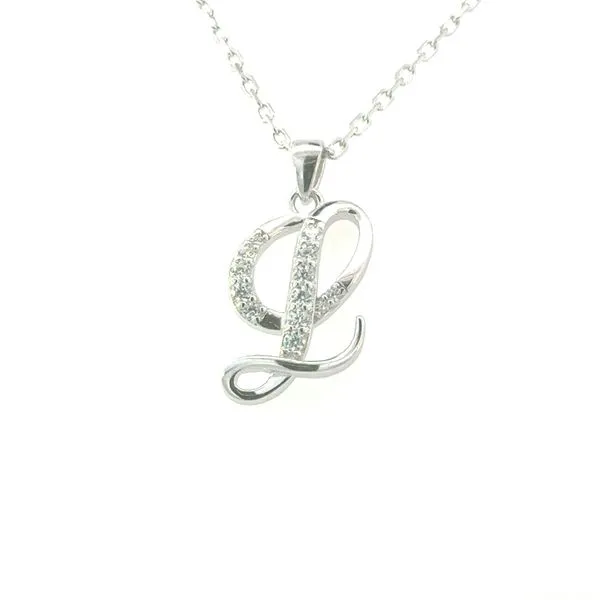 Script initial pendant Bryan Jewelry Prattville, AL