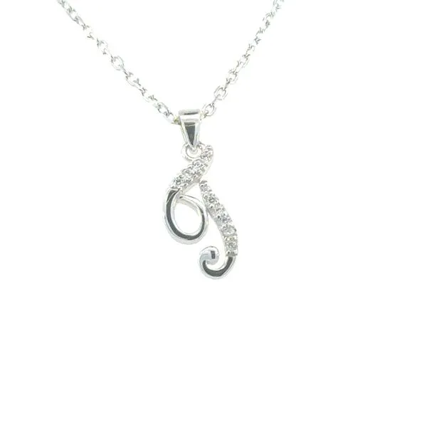 Script initial pendant Bryan Jewelry Prattville, AL