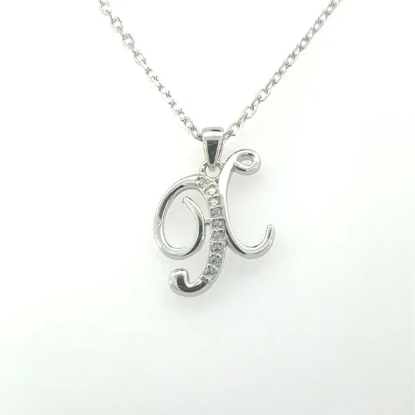 Script initial pendant Bryan Jewelry Prattville, AL