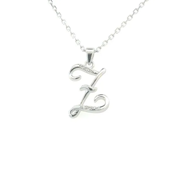 Script intial pendant Bryan Jewelry Prattville, AL