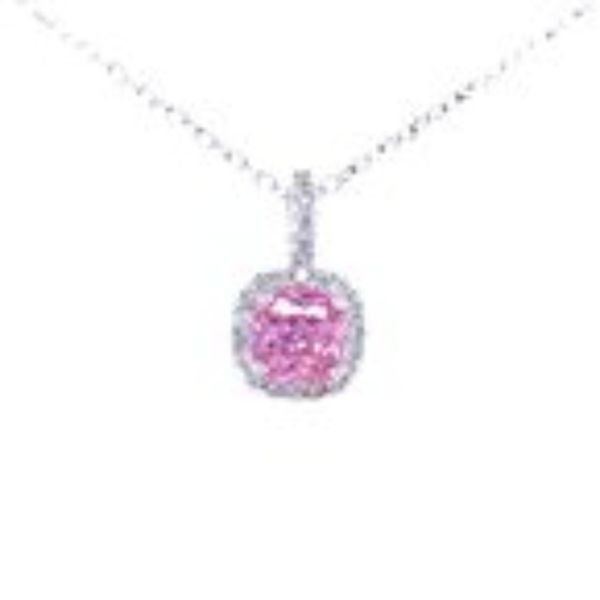 October Birthstone Pendant in Silver Bryan Jewelry Prattville, AL