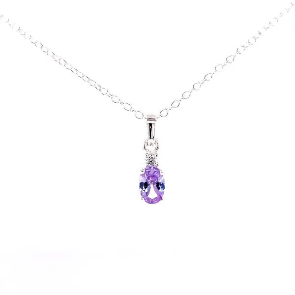 6x4 oval June simulated birthstone in sterling silver Bryan Jewelry Prattville, AL