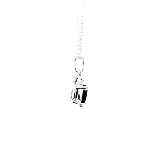 6x4 oval September simulated birthstone in sterling silver Image 2 Bryan Jewelry Prattville, AL