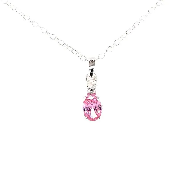 6x4 oval October simulated birthstone in sterling silver Bryan Jewelry Prattville, AL