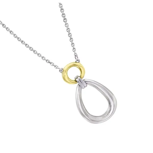 Jorge Revilla LINDA Necklace in sterling and 18k yellow vermeil Image 4 Bryan Jewelry Prattville, AL
