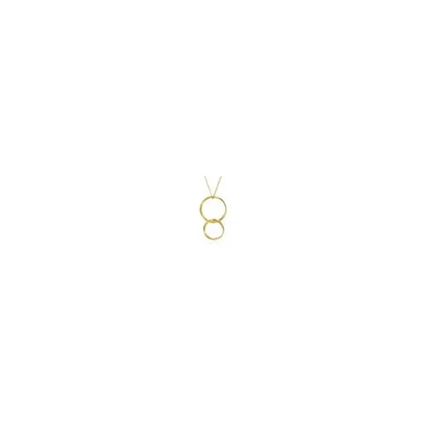 FLORENCE Silver Necklace, 18k Gold Plate Image 4 Bryan Jewelry Prattville, AL