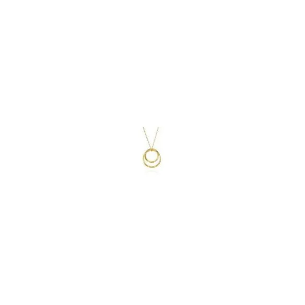 FLORENCE Silver Necklace, 18k Gold Plate Image 5 Bryan Jewelry Prattville, AL