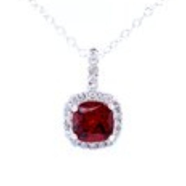 January Birthstone Pendant Bryan Jewelry Prattville, AL