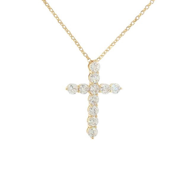 Radiant Faith: SIF Jakobs Belluno Croce Necklace-18ky Gold Plated Bryan Jewelry Prattville, AL