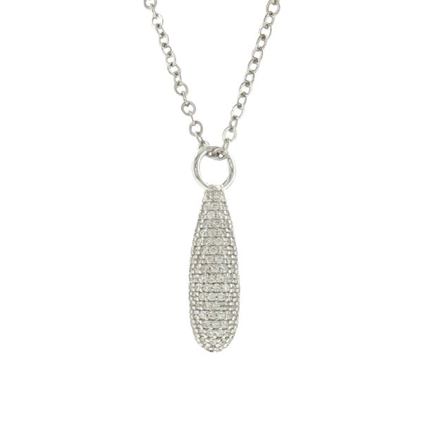 A Drop of Sparkle. A Touch of Elegance-Goccia Charm Pendant Image 3 Bryan Jewelry Prattville, AL