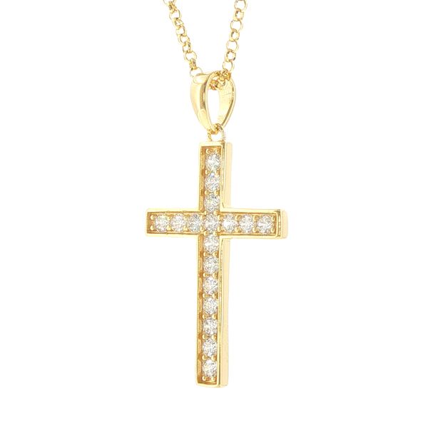 Graceful Faith with a Golden Glow. Image 3 Bryan Jewelry Prattville, AL
