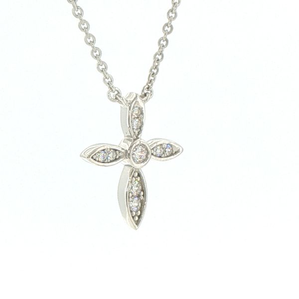 Marquis Cross Necklace Image 2 Bryan Jewelry Prattville, AL