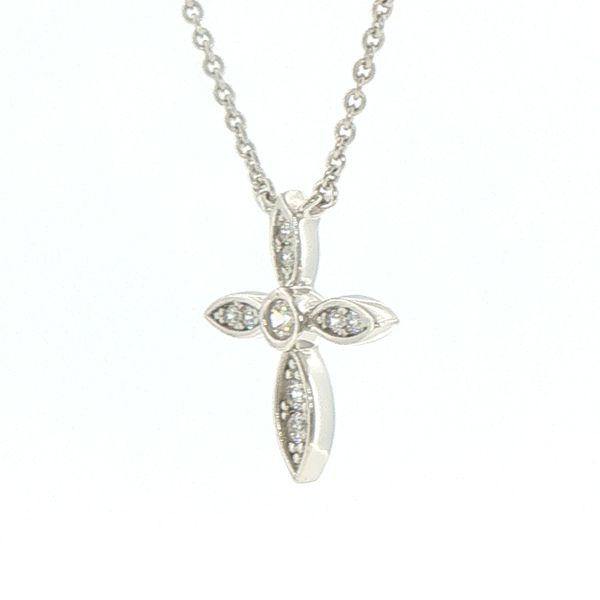 Marquis Cross Necklace Image 3 Bryan Jewelry Prattville, AL