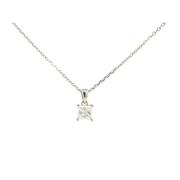 Simply Stunning – Princess Cut CZ Pendant Bryan Jewelry Prattville, AL