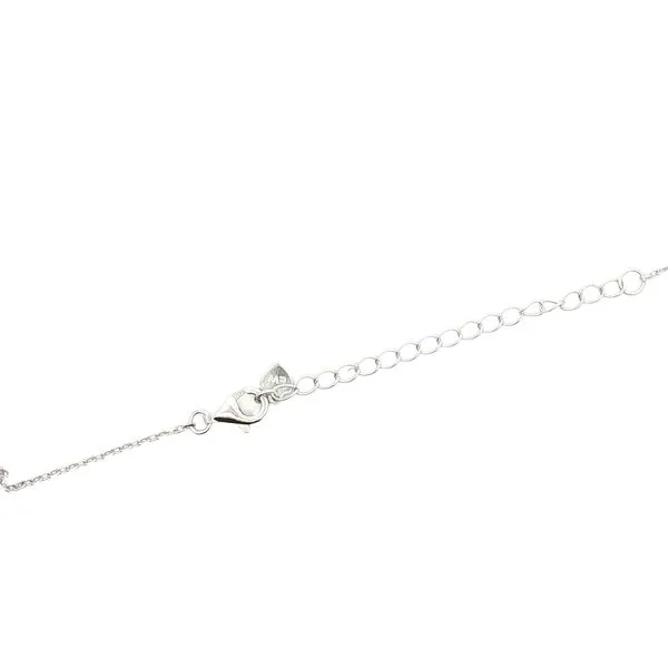 Shine in Style: Sterling Silver Fixed Clover Station Pendant Image 2 Bryan Jewelry Prattville, AL