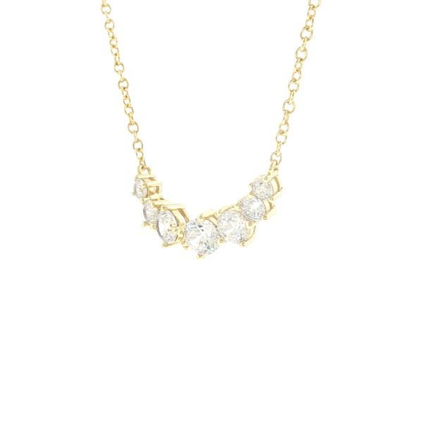 Graceful Sparkle with a Modern Flow in Yellow Image 3 Bryan Jewelry Prattville, AL