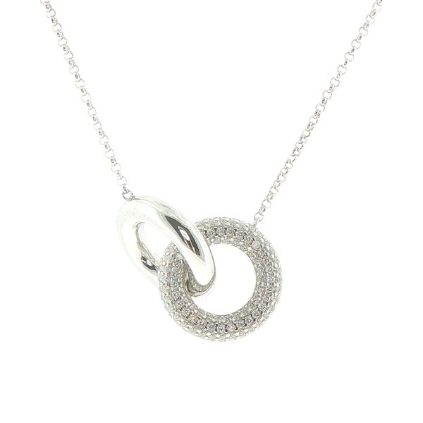 Carrara Due Piccolo Sterling Silver Necklace Bryan Jewelry Prattville, AL