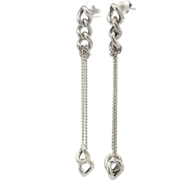 Julia Earrings-Sterling Silver Image 2 Bryan Jewelry Prattville, AL